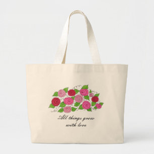 Rozen Grote Tote Bag