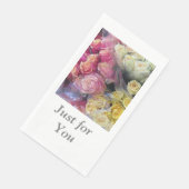 Rozen Guest Paper Towel of Napkin Servet (Hoek)