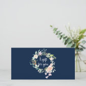 Rozen Guirlande Waterverf Bloemencertificaat (Staand voorkant)