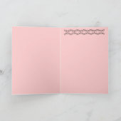 Rozen Happy Birthday Card Kaart (Binnen)