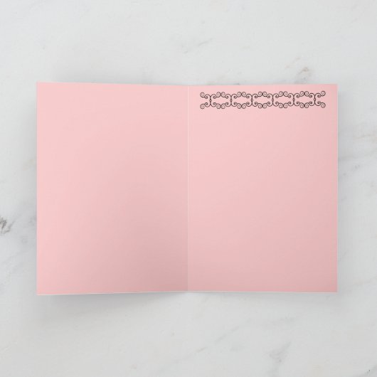 Rozen Happy Birthday Card Kaart (Binnen)