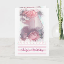 Rozen Happy Birthday Kaart