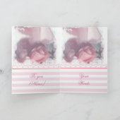 Rozen Happy Birthday Kaart (Binnen)