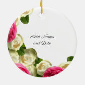 Rozen Happy Jubileum Ornament (Achterkant)