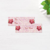 Rozen Harmony Gift Label Mini Visitekaartjes (Bureau)