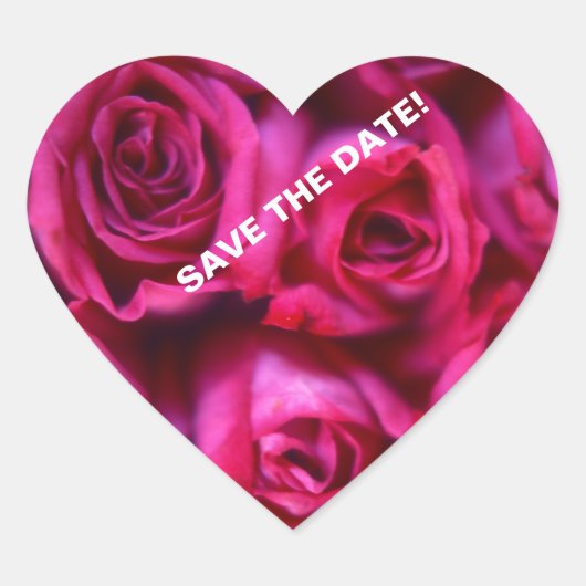 Rozen Hart Sticker (Voorkant)