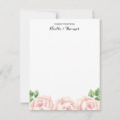  Rozen Hartelijk dank Bedankkaart (Voorkant)