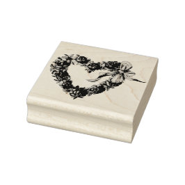  Rozen harten Floral Wreator  Wedding Rubberstempel