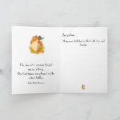 Rozen Hearts Happy Birthday Wenskaart Kaart (Binnen)