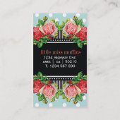Rozen hedendaags Visitekaartje (Achterkant)
