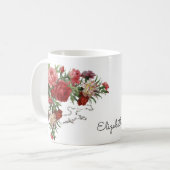 Rozen Heilige Rosary Memorare Prayer Koffiemok (Voorkant links)