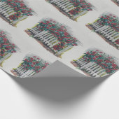 Rozen hek inpakpapier (Hoek)