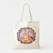 Rozen heks Pet canvas tassen (Achterkant)