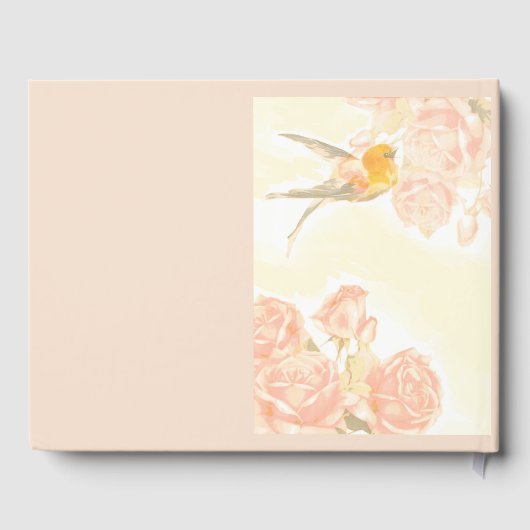  Rozen Herdenking van het vogelleven GB Gastenboek (Achterkant)