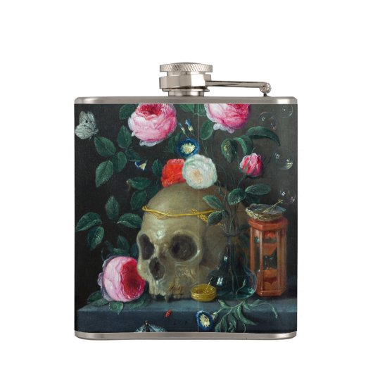 Rozen Heupfles (Achterkant)