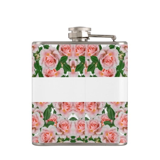 rozen heupfles (Achterkant)