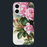 Rozen Hoesje-Mate iPhone Case<br><div class="desc">Aangepast ontwerp voor een gedrukte telefooncel bevat een schilderij van rozen en een hommel van kunstenaar Paul de Longpré. Klik aanpassen het om uw eigen tekst en foto's toe te voegen om het ontwerp te personaliseren.</div>