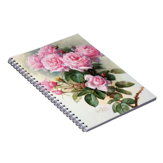  Rozen Hoesje-Mate iPhone Case Notitieboek (Rechterzijde)