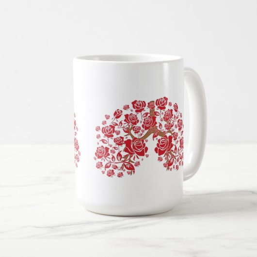 Rozen & Hoop Koffiemok (Voorkant rechts)