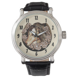Rozen Horse Watch Horloge