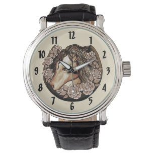 Rozen Horse Watch Horloge