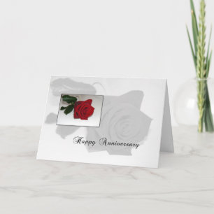 Rozen Huwelijksjubileum Kaart