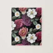  Rozen Illustratie bloemen Kunst Legpuzzel (Verticaal)