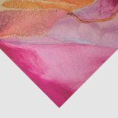 Rozen in Alcohol Inkt Serie Ontwerp #30 Tissuepapier (Detail)