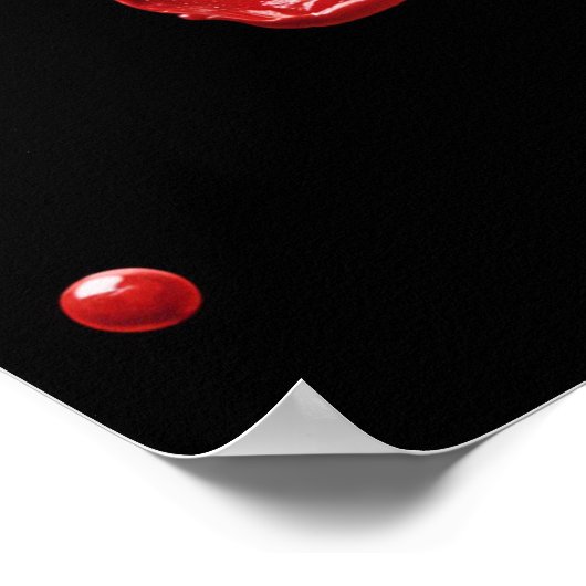 Rozen in bloei - Elegante verjaardag Poster (Hoek)