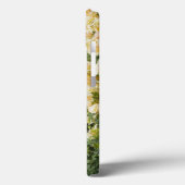Rozen in bloei en Gazebo Roos Garden bij Case-Mate iPhone Case (Achterkant / Links)