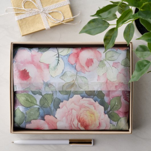 Rozen in Bloom Tissuepapier (Geschenk)