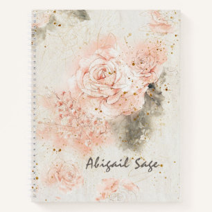 Rozen in de Bijbelverse Bijbelverse "in zijn aanwe Notitieboek