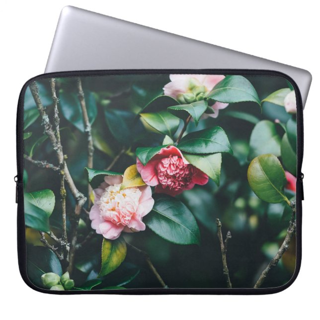 ROZEN IN DE GARDEN LAPTOP SLEEVE (Voorkant)
