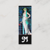 ROZEN IN DE NACHT, DE MODE MAAKT DE GROTE PARTIST  MINI VISITEKAARTJE (Achterkant)