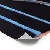 ROZEN IN DE NACHT, DE MODE MAAKT DE GROTE PARTIST  POSTER (Hoek)