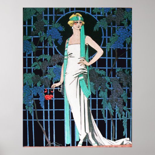 ROZEN IN DE NACHT, DE MODE MAAKT DE GROTE PARTIST  POSTER (Voorkant)