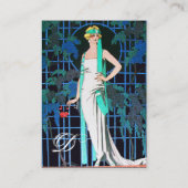 ROZEN IN DE NACHT, DE MODE MAAKT DE GROTE PARTIST  VISITEKAARTJE (Achterkant)