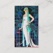 ROZEN IN DE NACHT, DE MODE MAAKT DE GROTE PARTIST  VISITEKAARTJE (Achterkant)