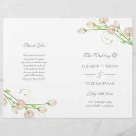  Rozen in de tuin - trouwprogramma