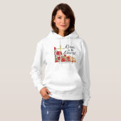 Rozen in de woestijn hoodie (Voorkant volledig)