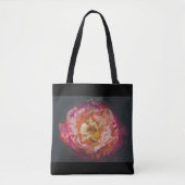 Rozen in een afbeelding met dubbele blootstelling tote bag (Voorkant)