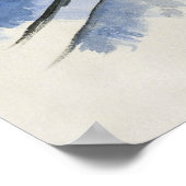 Rozen in een flesje (1900-1904) van Paul Cézanne Poster (Hoek)