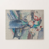 Rozen in een flesje van Paul Cezanne Legpuzzel (Horizontaal)