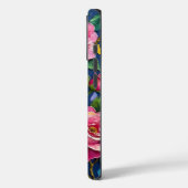 Rozen in een Moody Blue Garden Case-Mate iPhone Case (Achterkant / Links)