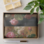 Rozen in een vaas van Aghate Pilon, Bloemenkunst Tissuepapier (Geschenk)