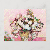 Rozen in een vaas, Van Gogh Briefkaart (Voorkant)