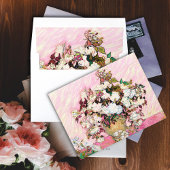 Rozen in een vaas, Van Gogh Briefkaart