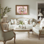  Rozen in een vaas, Van Gogh Poster