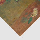 Rozen in een vaas van Pierre-Auguste Renoir Tissuepapier (Detail)