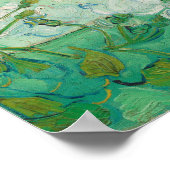 Rozen in een vaas van Vincent van Gogh Poster (Hoek)